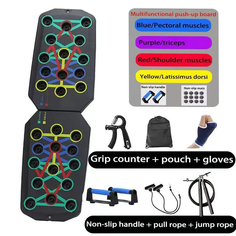 Adjustable push up board